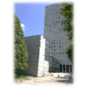 会社のビルの写真